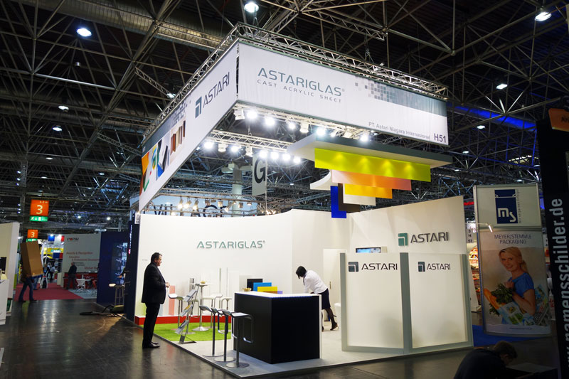 ASTARi Euroshop exhibition booth 2014